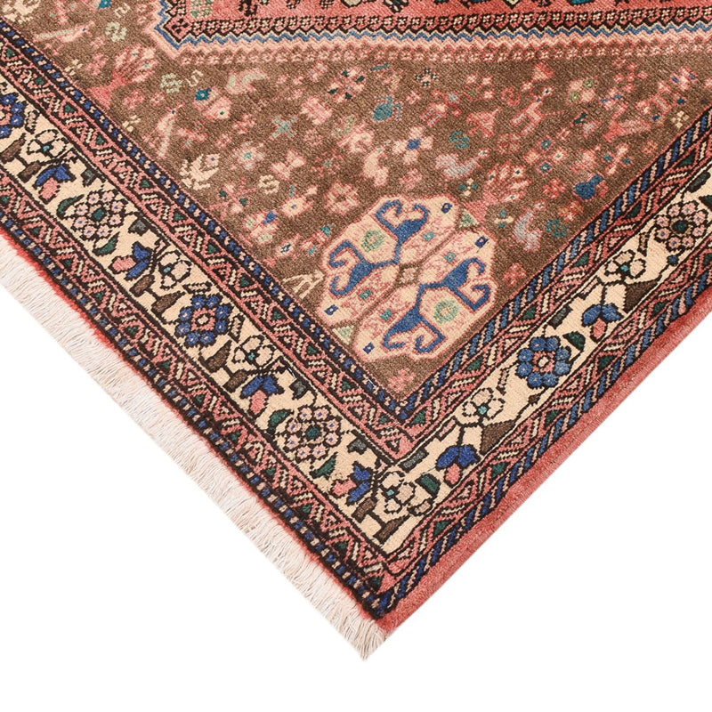 Alfombra persa - Nómada - 143 x 98 cm - rojo claro