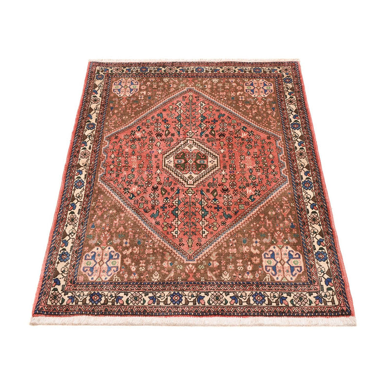 Alfombra persa - Nómada - 143 x 98 cm - rojo claro