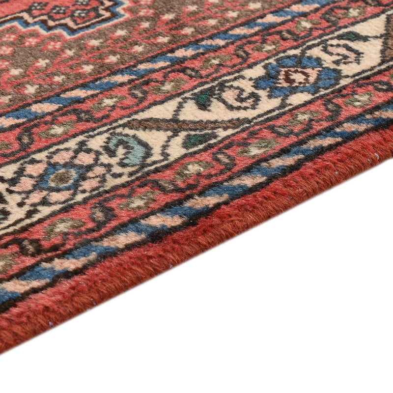 Alfombra persa - Nómada - 147 x 102 cm - rojo claro