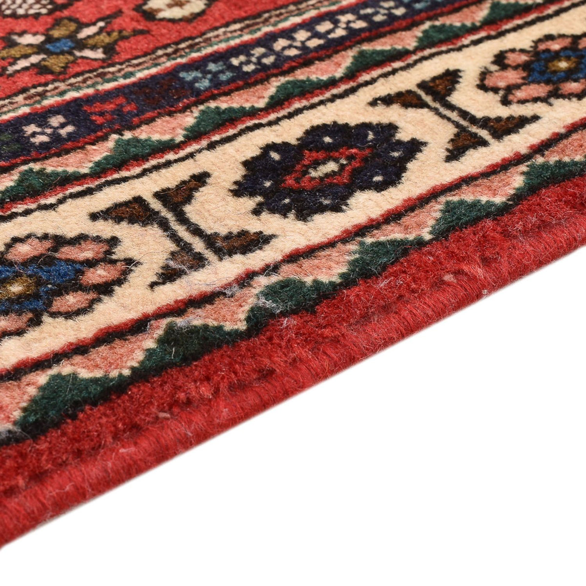Alfombra persa - Nómada - 150 x 111 cm - rojo