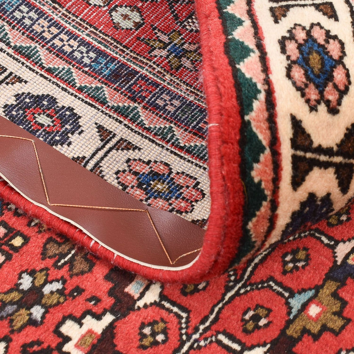 Alfombra persa - Nómada - 150 x 111 cm - rojo