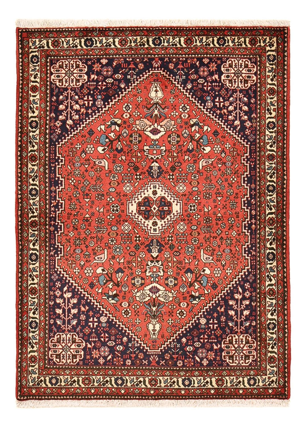 Alfombra persa - Nómada - 144 x 102 cm - rojo