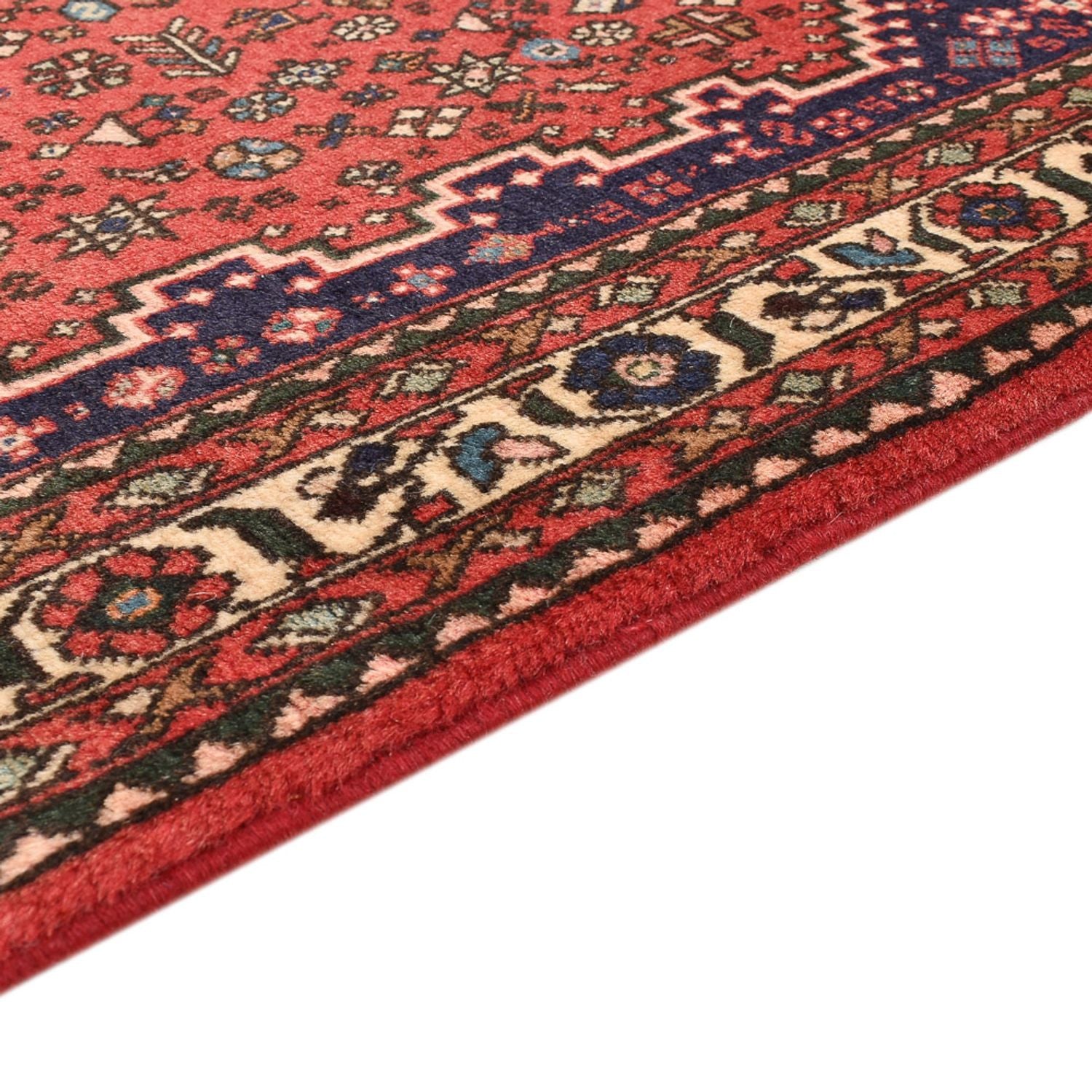 Alfombra persa - Nómada - 144 x 102 cm - rojo
