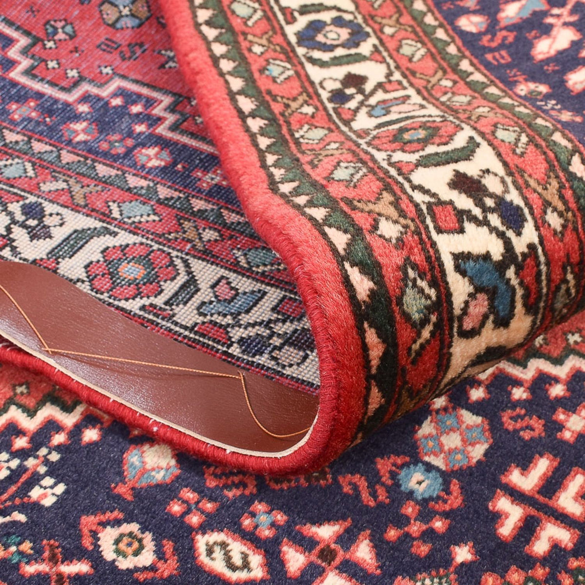 Alfombra persa - Nómada - 144 x 102 cm - rojo