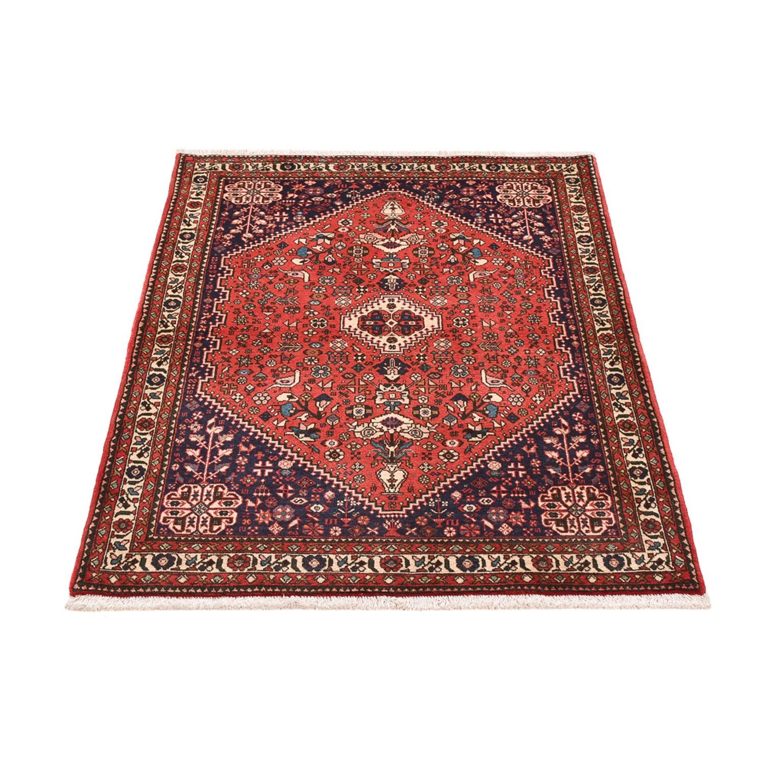 Alfombra persa - Nómada - 144 x 102 cm - rojo
