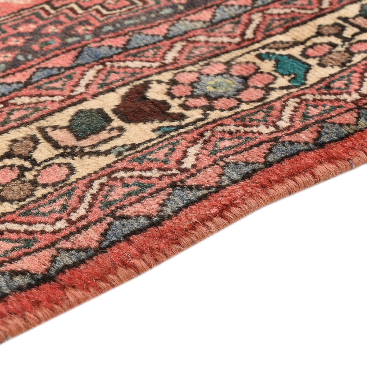 Alfombra persa - Nómada - 155 x 100 cm - rojo