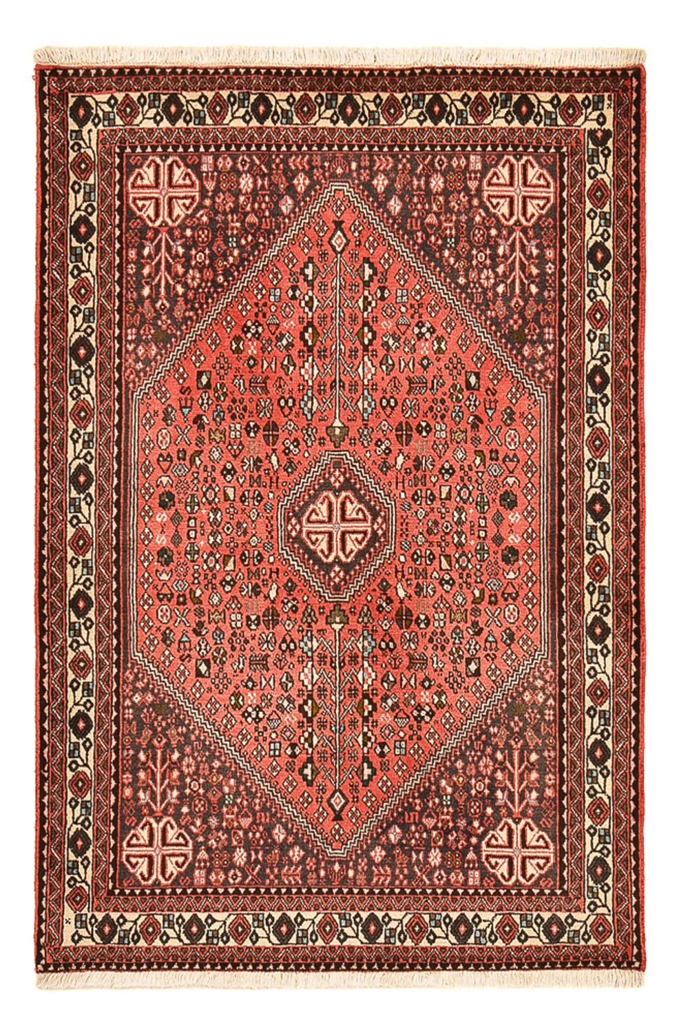 Alfombra persa - Nómada - 150 x 102 cm - rojo