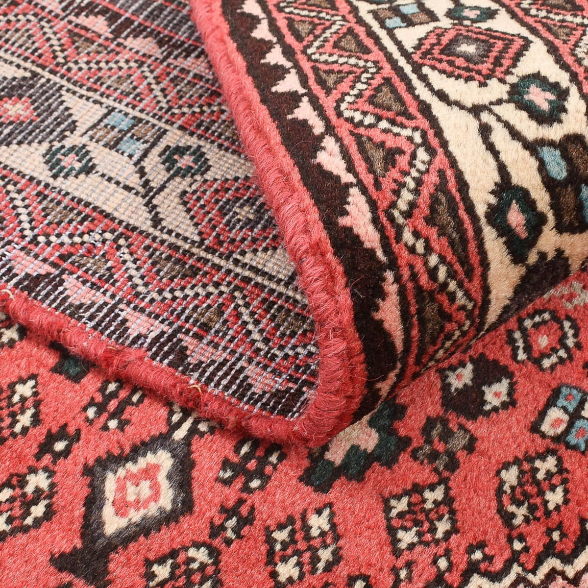 Alfombra persa - Nómada - 150 x 102 cm - rojo