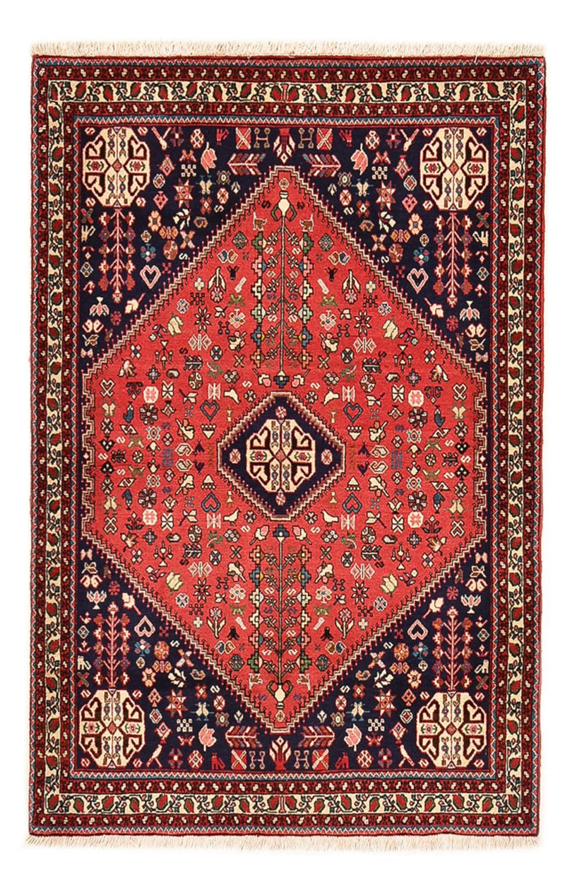 Alfombra persa - Nómada - 145 x 100 cm - rojo