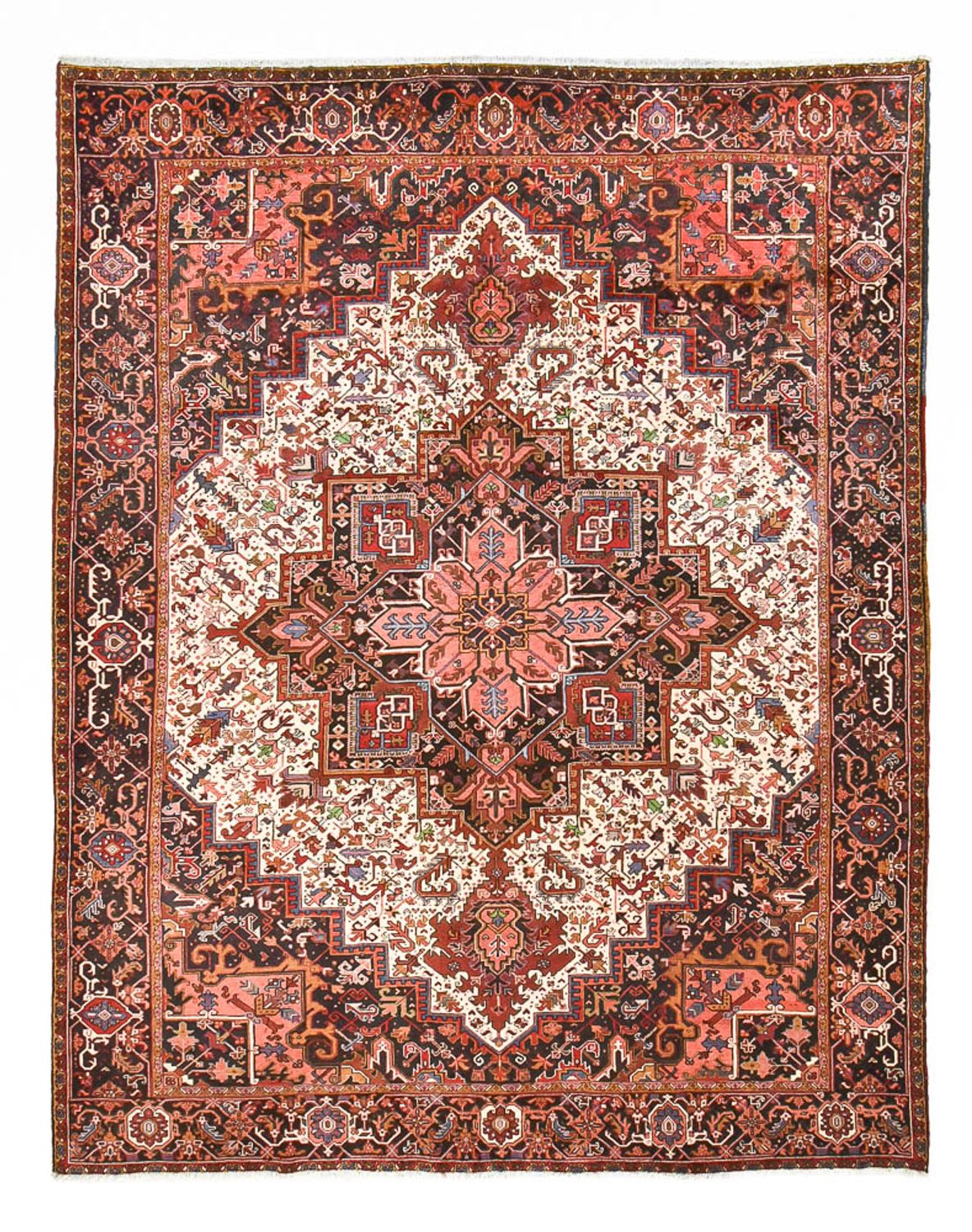 Alfombra persa - Nómada - 393 x 309 cm - crema