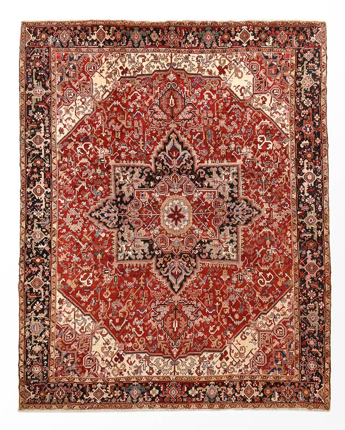 Alfombra de pasillo Alfombra persa - Nómada - 402 x 332 cm - rojo