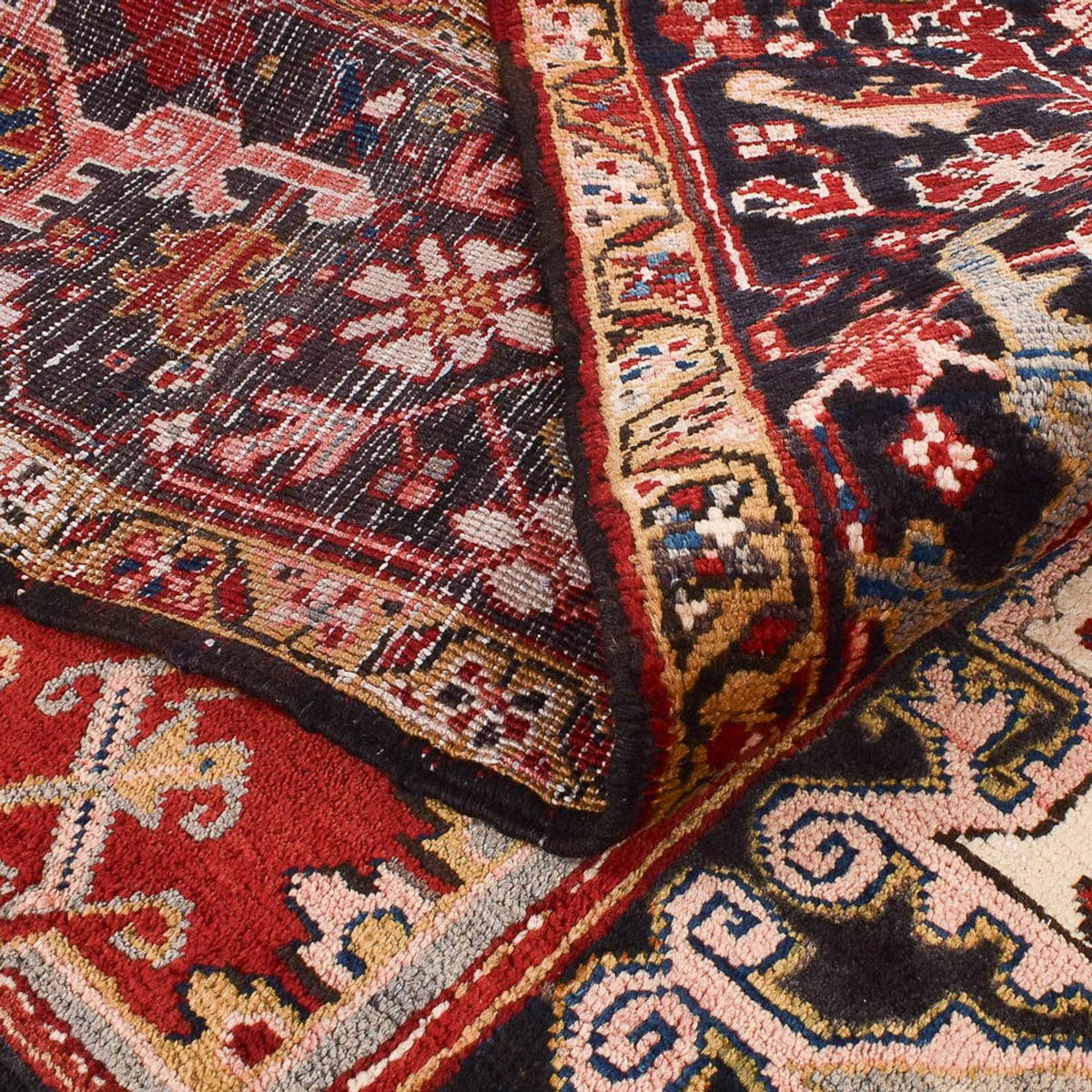 Alfombra de pasillo Alfombra persa - Nómada - 402 x 332 cm - rojo