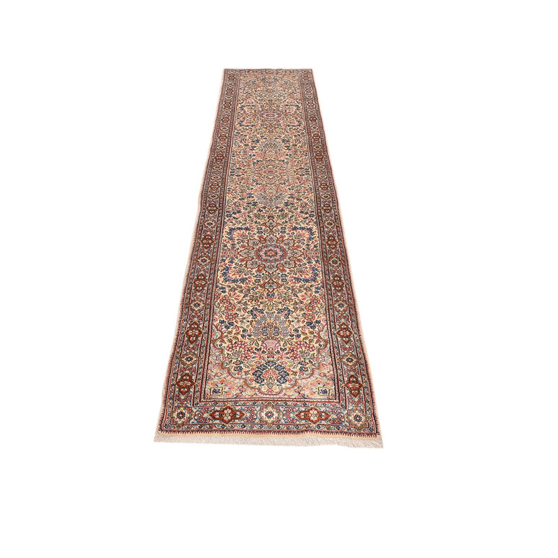 Alfombra de pasillo Alfombra persa - Real - 385 x 75 cm - beige oscuro