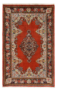 Alfombra Persa - Ghom - Royal - 219 x 139 cm - rojo