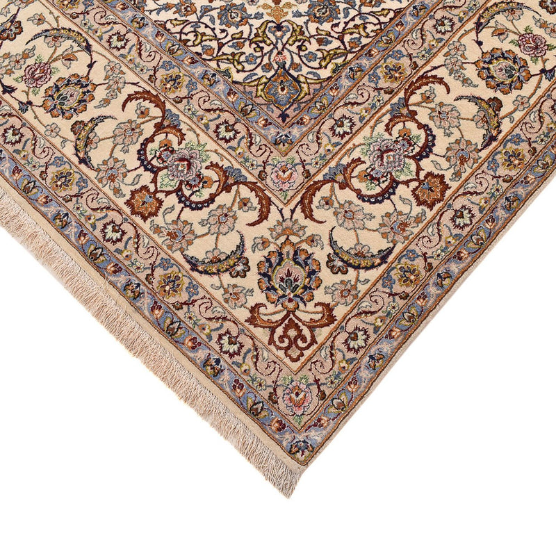Alfombra Persa - Isfahan - Prima - 304 x 203 cm - azul oscuro