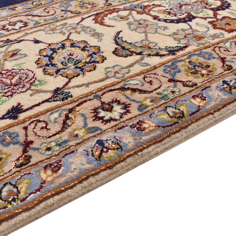 Alfombra Persa - Isfahan - Prima - 304 x 203 cm - azul oscuro