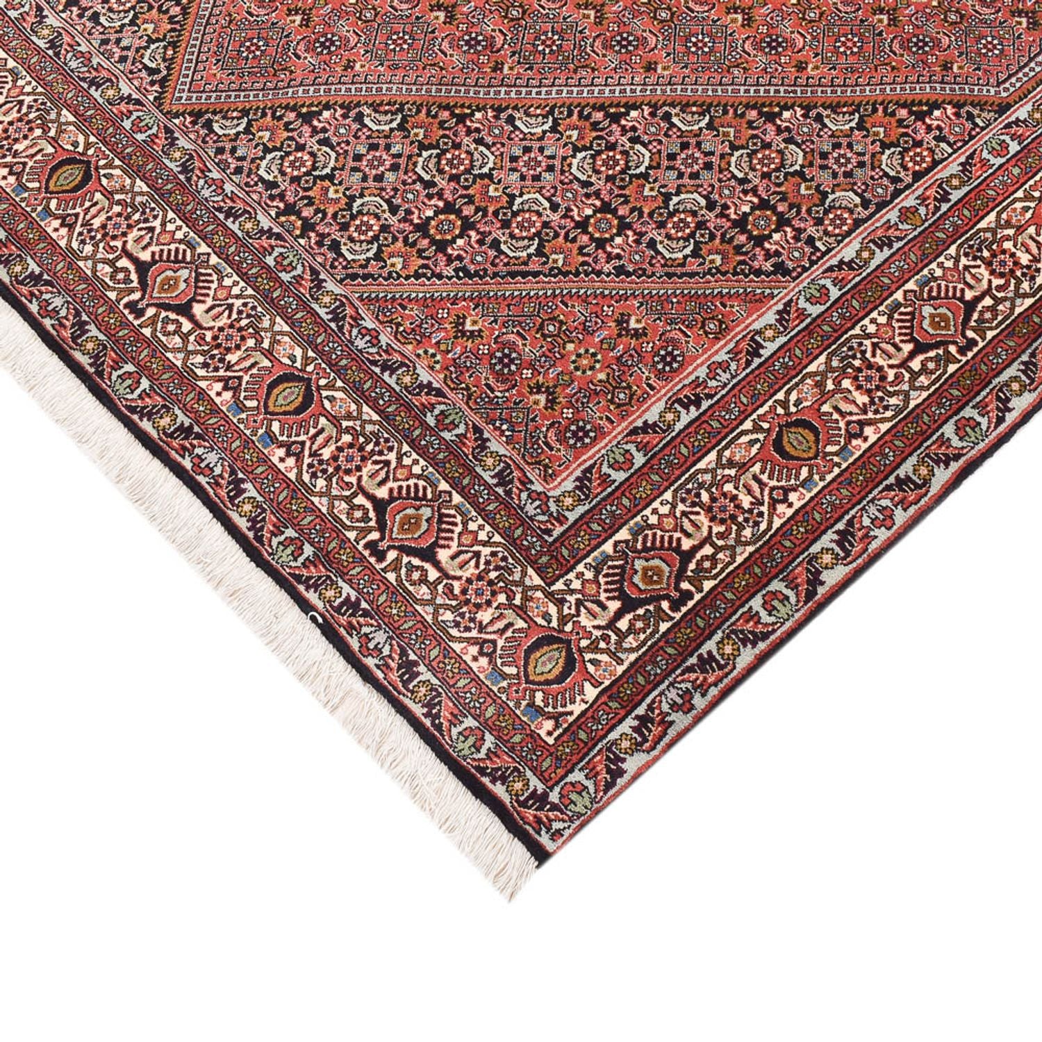 Alfombra persa - Bidjar - 232 x 159 cm - óxido