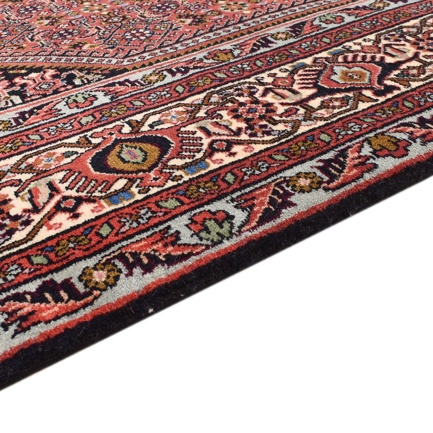 Alfombra persa - Bidjar - 232 x 159 cm - óxido