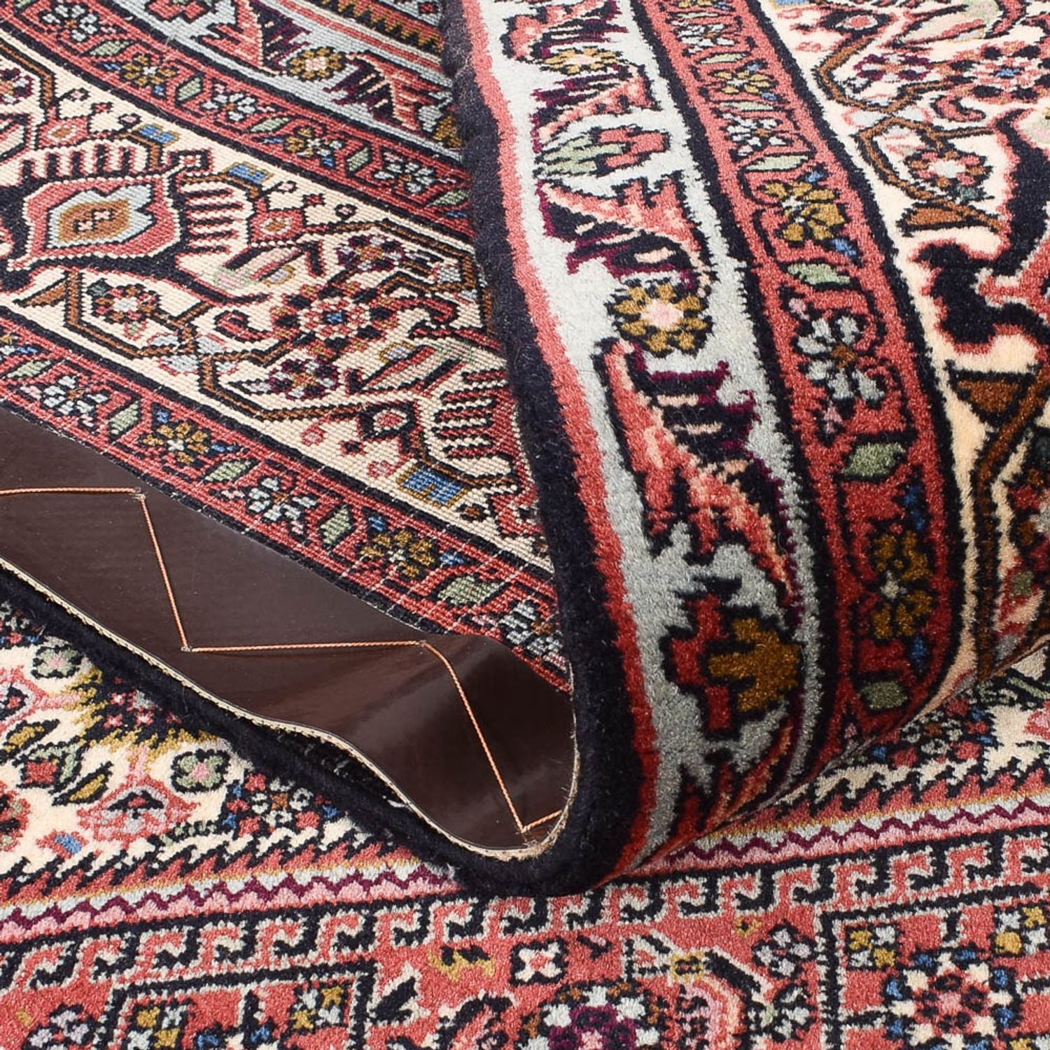Alfombra persa - Bidjar - 232 x 159 cm - óxido