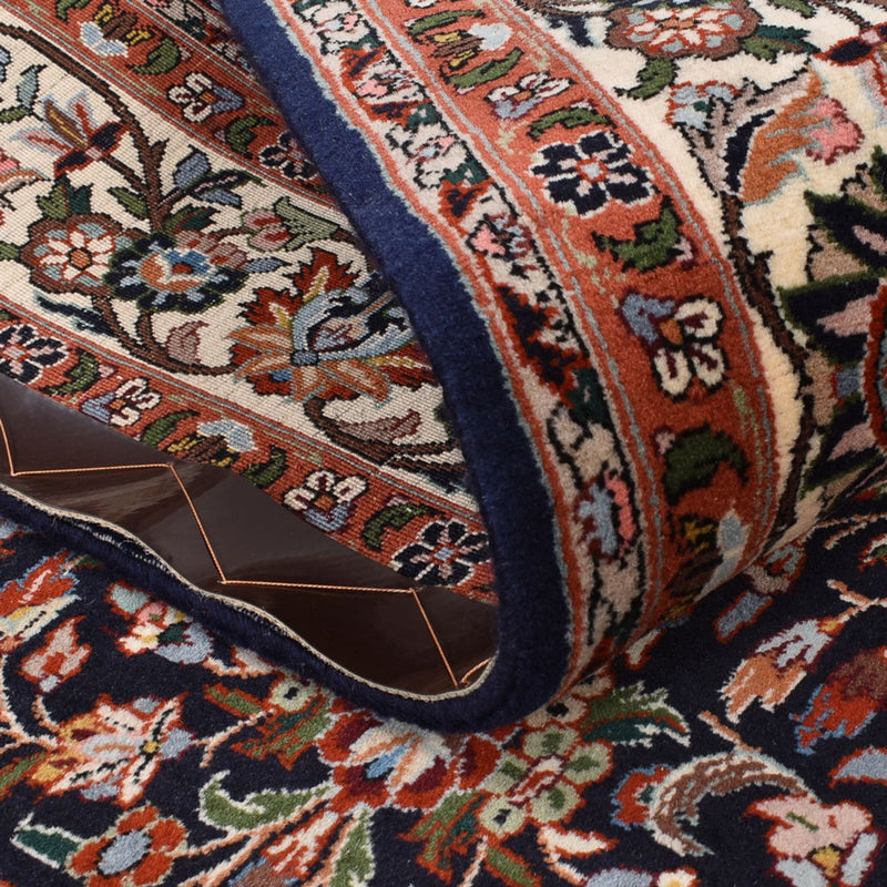 Alfombra persa - Bidjar - 215 x 145 cm - beige oscuro