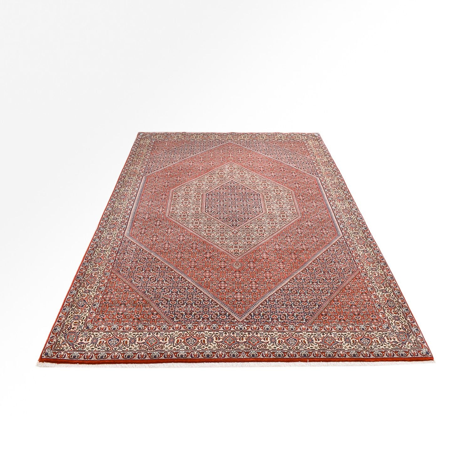 Alfombra persa - Bidjar - 295 x 196 cm - óxido