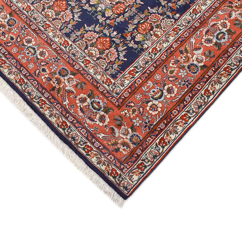 Alfombra persa - Bidjar - 303 x 199 cm - azul oscuro