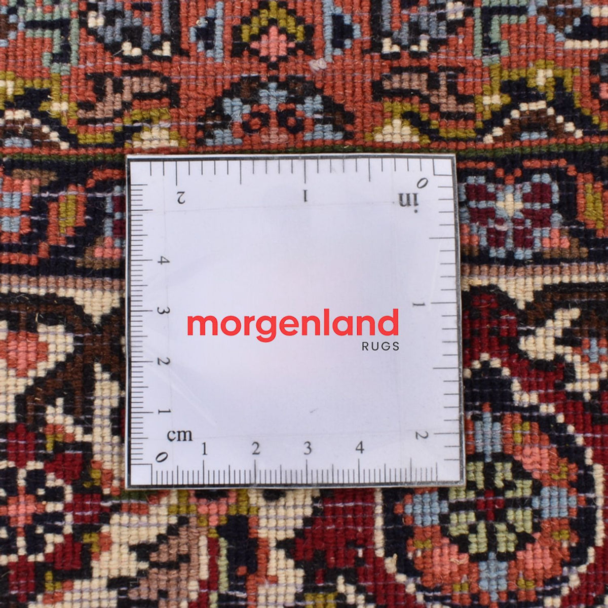 Alfombra persa - Bidjar - 152 x 110 cm - óxido