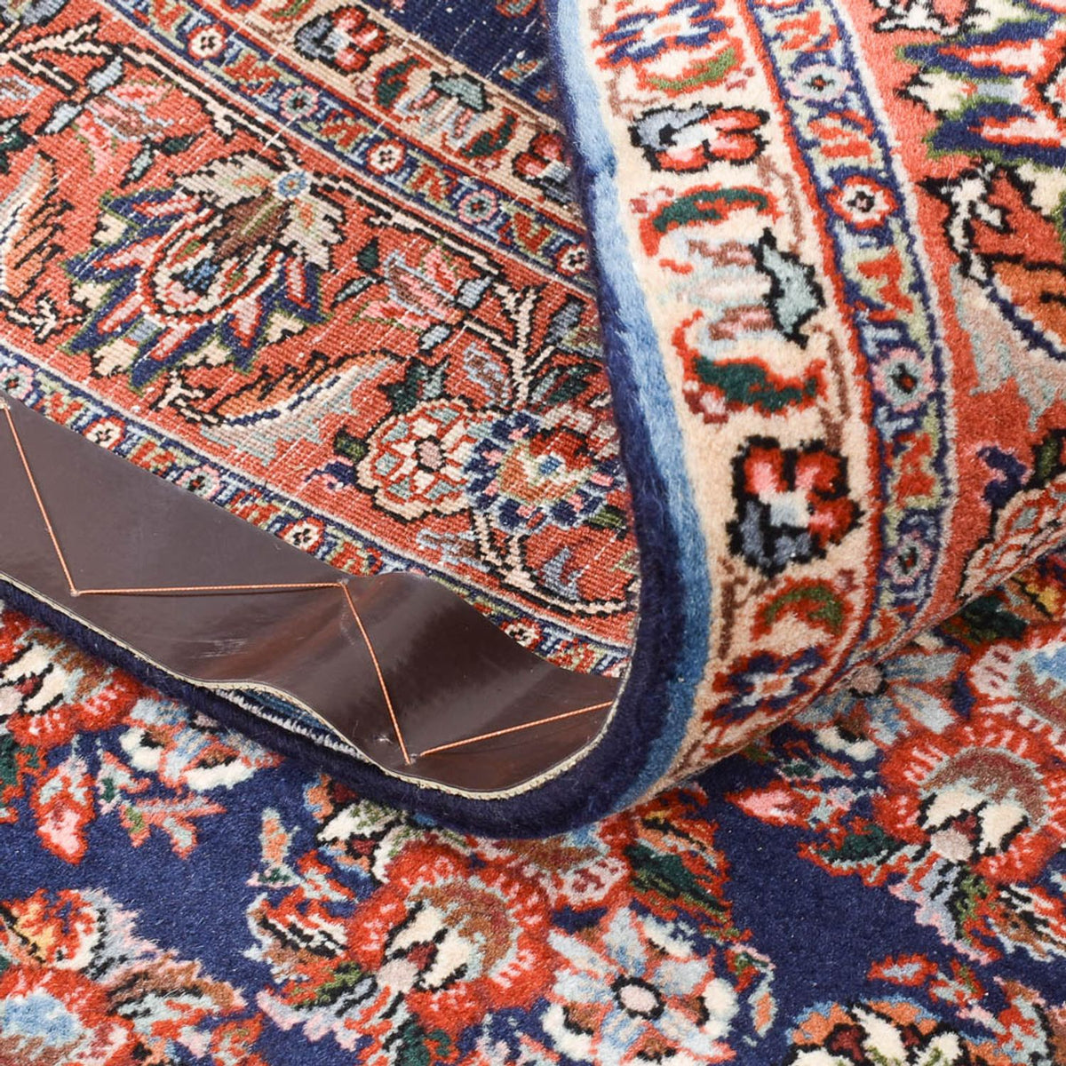 Alfombra persa - Bidjar - 173 x 110 cm - óxido