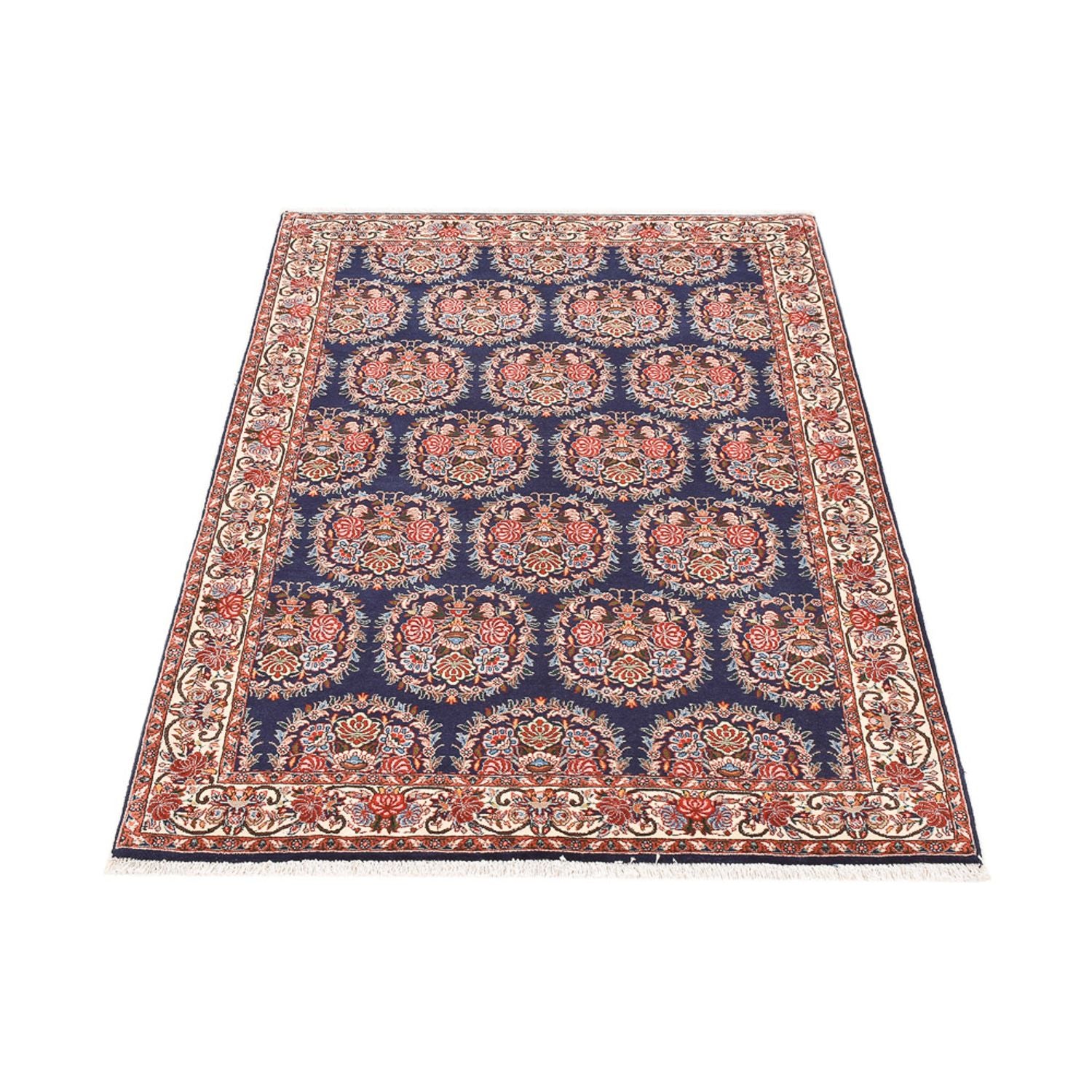Alfombra persa - Bidjar - 167 x 110 cm - óxido