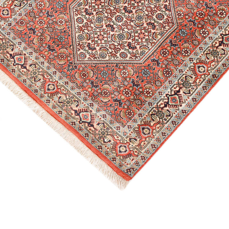 Alfombra de pasillo Alfombra persa - Bidjar - 308 x 79 cm - óxido