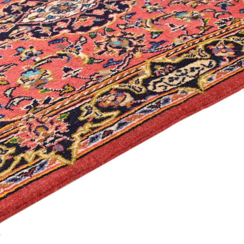 Alfombra persa - Keshan - 100 x 70 cm - rojo claro