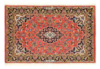 Alfombra persa - Keshan - 100 x 70 cm - rojo