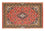 Alfombra persa - Keshan - 100 x 70 cm - rojo