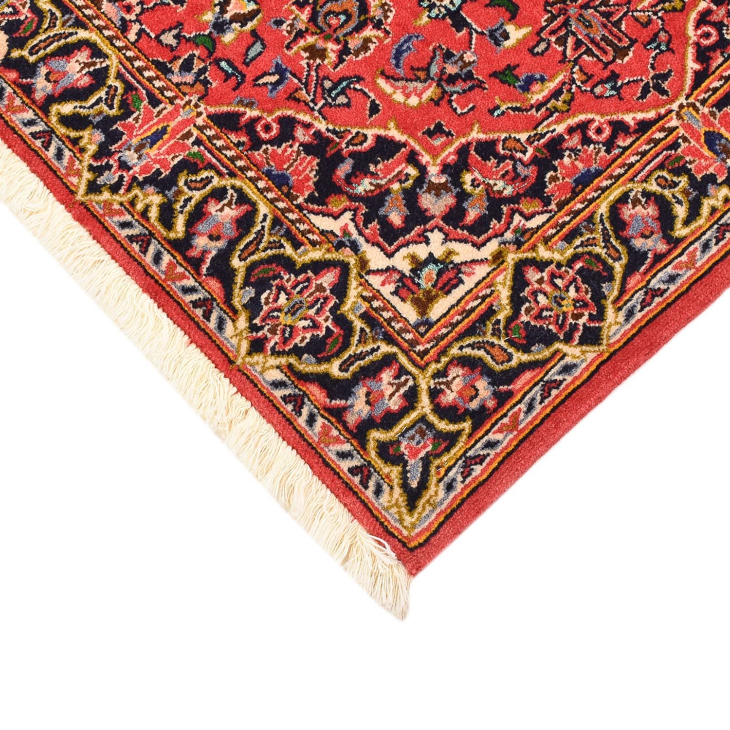 Alfombra persa - Keshan - 100 x 70 cm - rojo
