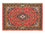Alfombra persa - Keshan - 100 x 70 cm - rojo
