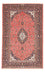 Alfombra persa - Keshan - 222 x 142 cm - rojo claro