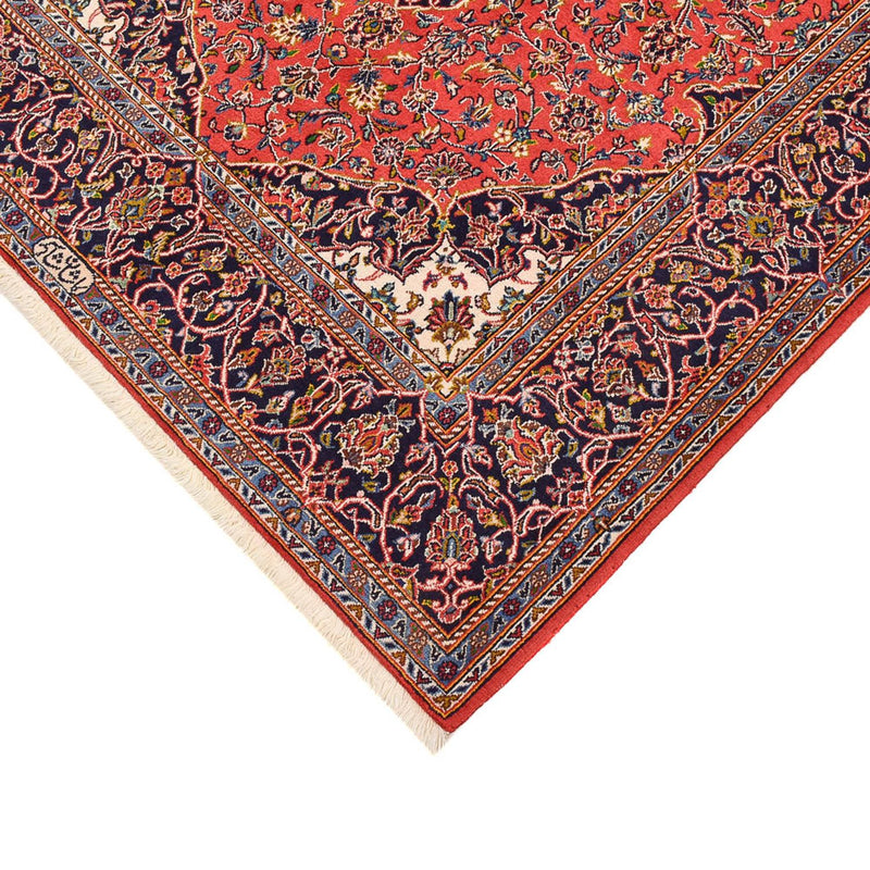 Alfombra persa - Keshan - 225 x 142 cm - rojo
