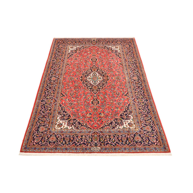 Alfombra persa - Keshan - 225 x 142 cm - rojo