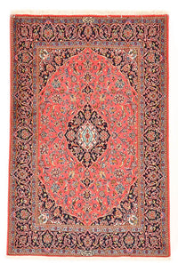 Alfombra persa - Keshan - 170 x 114 cm - rojo claro