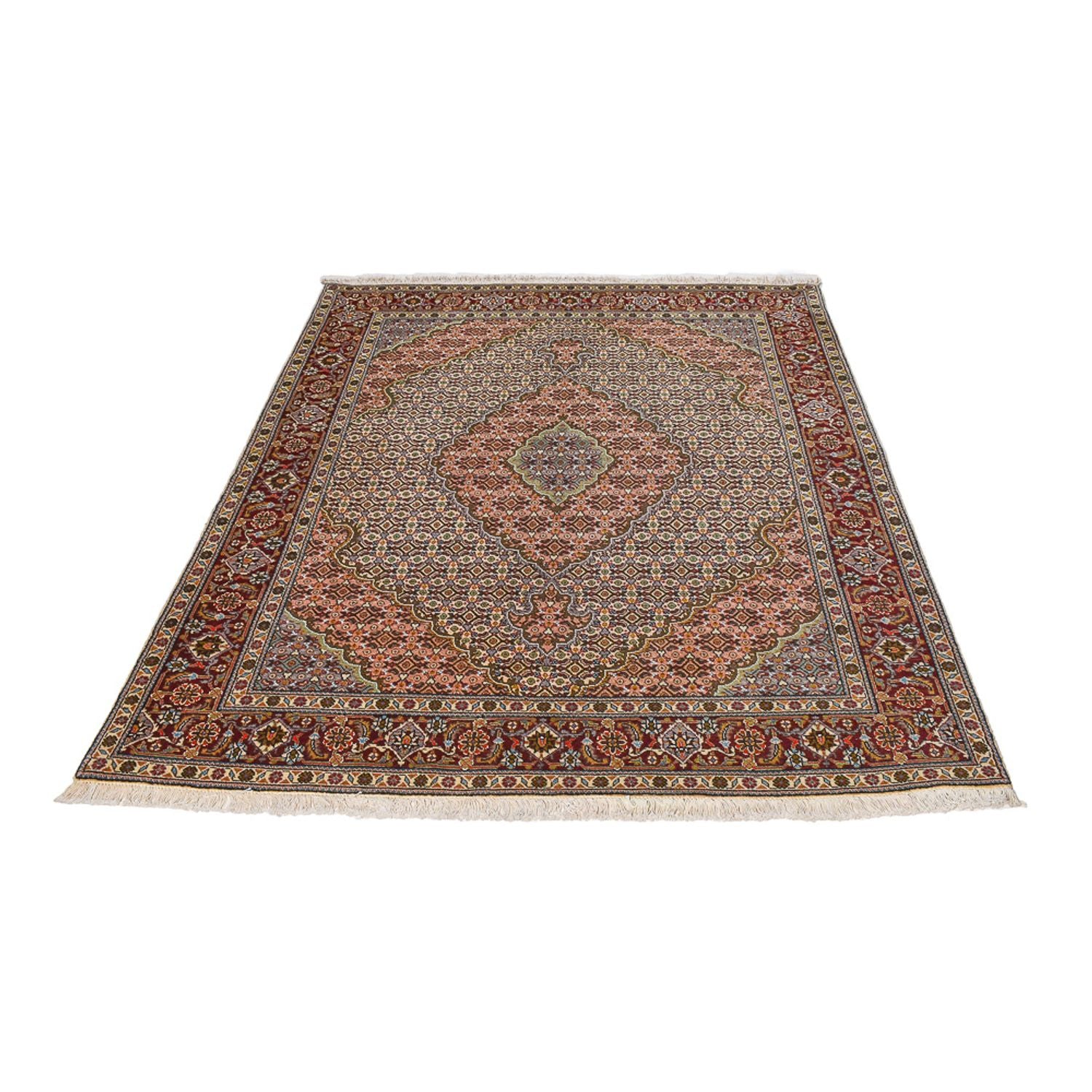 Alfombra Persa - Tabriz - Real - 209 x 150 cm - arena