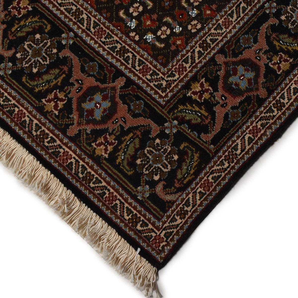Alfombra Persa - Tabriz - Real - 200 x 151 cm - marrón oscuro