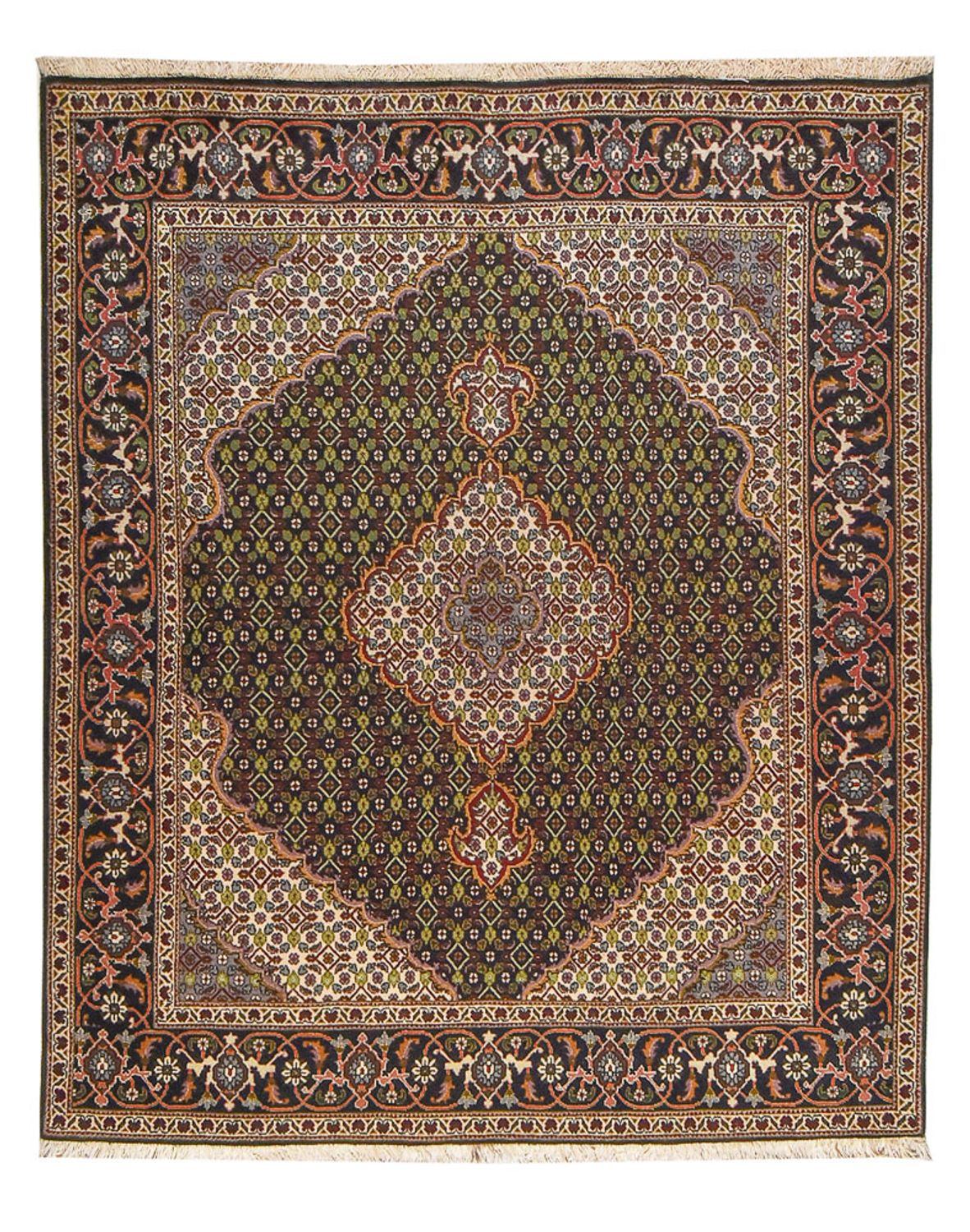 Alfombra Persa - Tabriz - Real - 183 x 153 cm - arena