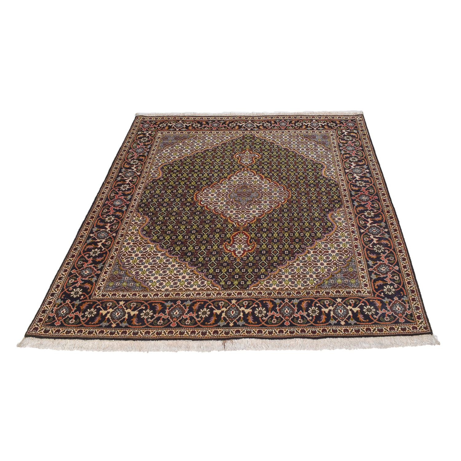 Alfombra Persa - Tabriz - Real - 183 x 153 cm - arena