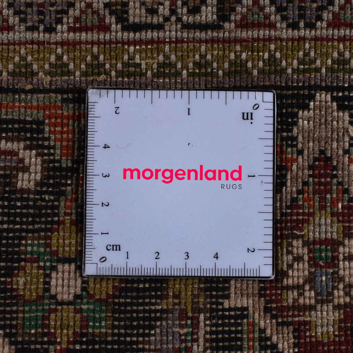 Alfombra Persa - Tabriz - Real - 210 x 154 cm - marrón oscuro