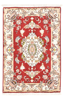 Alfombra Persa - Tabriz - Real - 90 x 60 cm - rojo