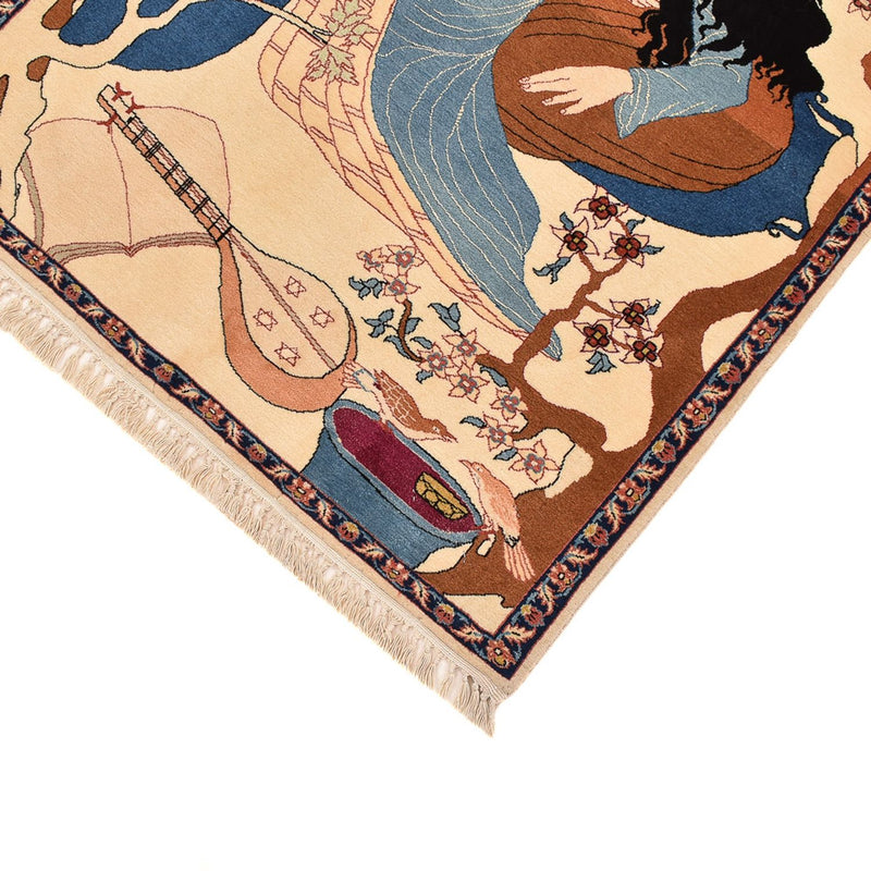 Alfombra Persa - Tabriz - Real - 122 x 76 cm - multicolor
