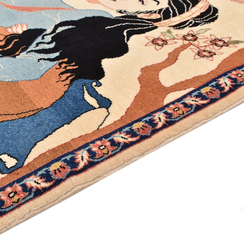 Alfombra Persa - Tabriz - Real - 122 x 76 cm - multicolor