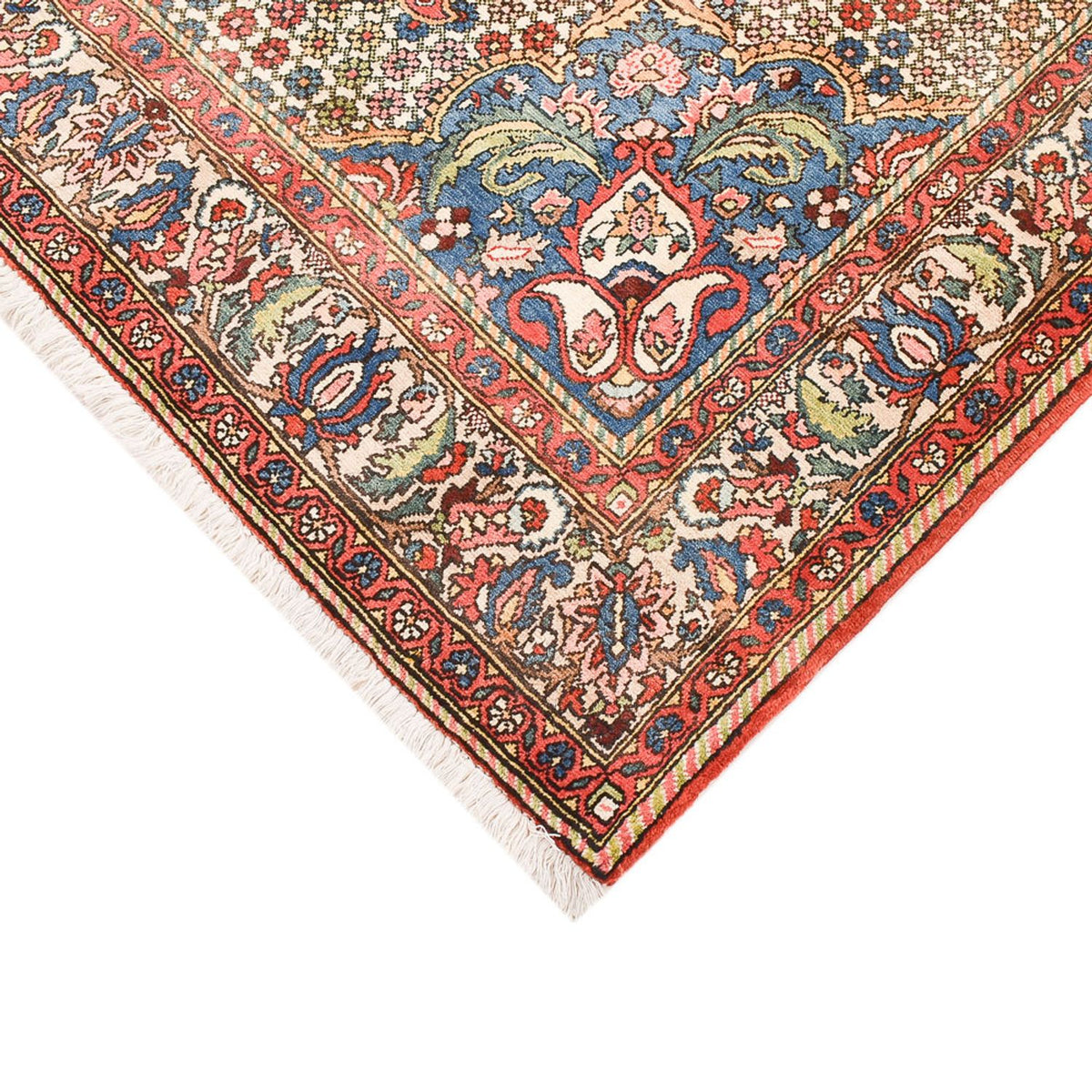 Alfombra persa - Nómada - 194 x 136 cm - multicolor