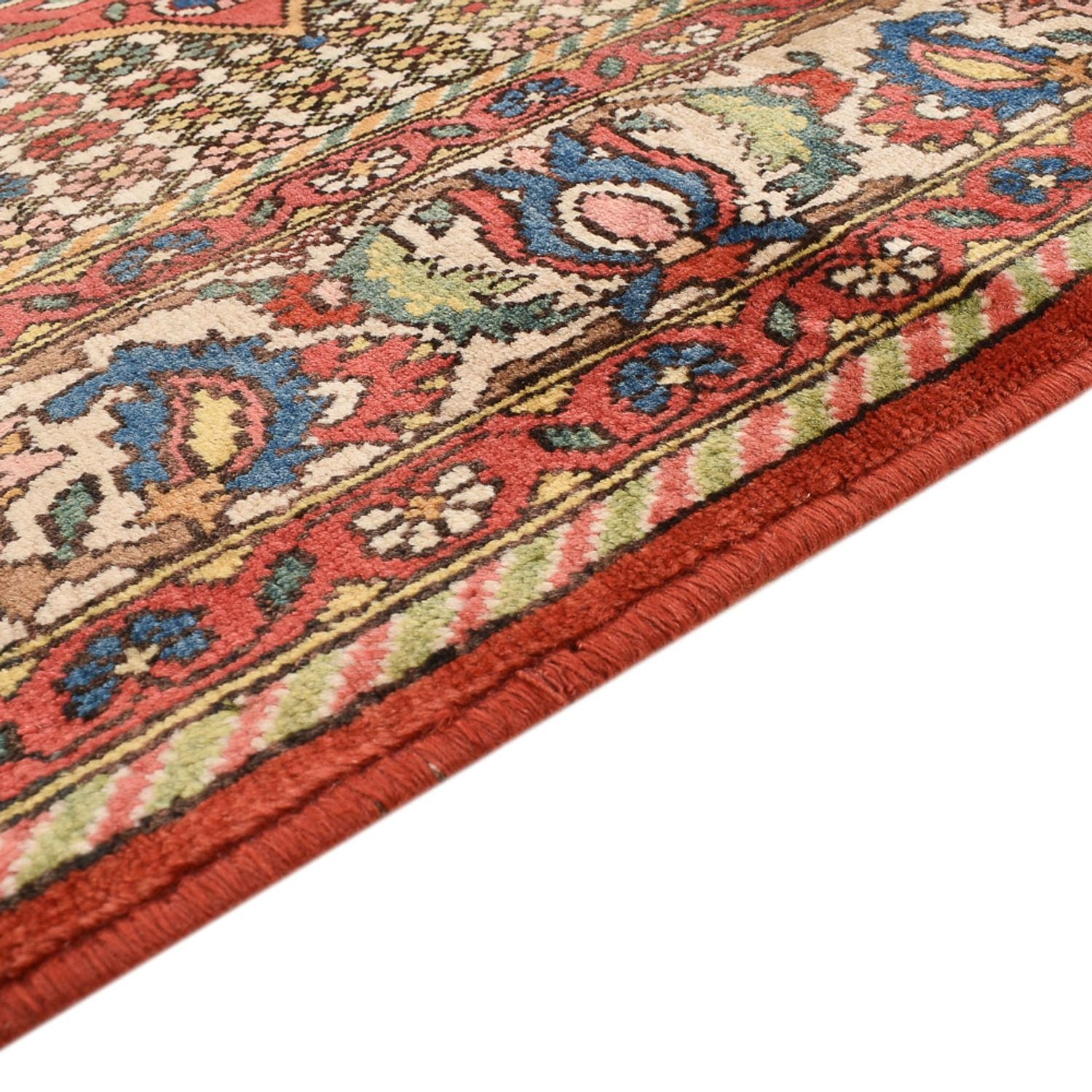 Alfombra persa - Nómada - 194 x 136 cm - multicolor