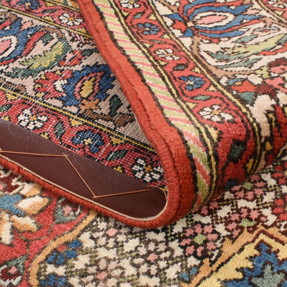 Alfombra persa - Nómada - 194 x 136 cm - multicolor